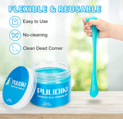 PULIDIKI Car Cleaning Gel Clean Putty Car Interior Cleaner Slime Auto Detail Tools Kit Supplies Car Accessories Christmas Stocking Stuffers Gifts for Men Women White Elephant Gifts Adults Teens